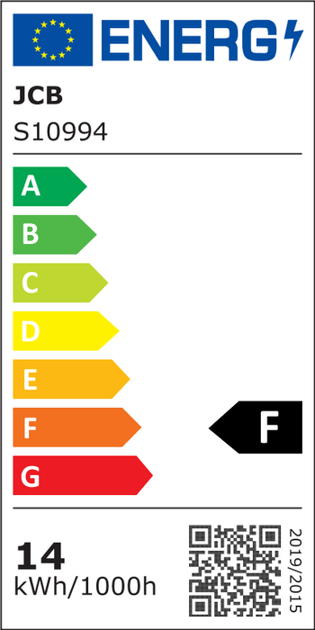 JCB S10994 E27 ES GLS LED Bulb Opal 14W 1521lm Warm White 3000K (12 Pack) - westbasedirect.com