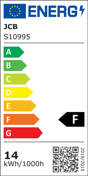 JCB S10995 B22 BC GLS LED Bulb Opal 14W 1521lm Warm White 3000K - westbasedirect.com
