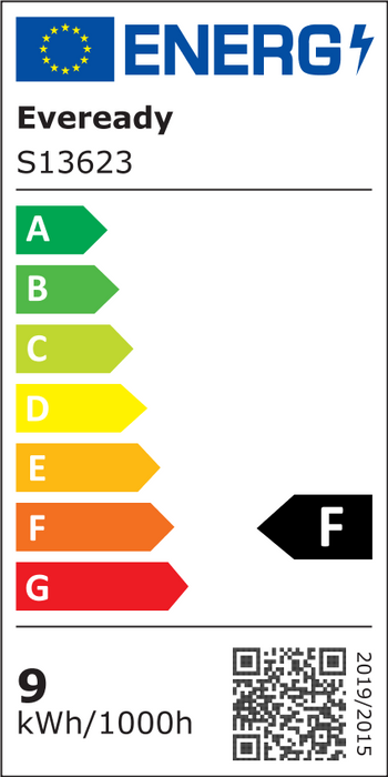 Eveready S13623 B22 BC GLS LED Bulb Opal 8.8W 806lm Daylight 6500K - westbasedirect.com