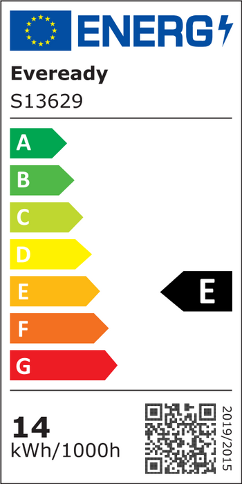 Eveready S13629 E27 ES GLS LED Bulb Opal 13.8W 1521lm Daylight 6500K (5 Pack) - westbasedirect.com