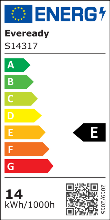 Eveready S14317 E27 ES GLS LED Bulb Opal 13.8W 1521lm Cool White 4000K - westbasedirect.com