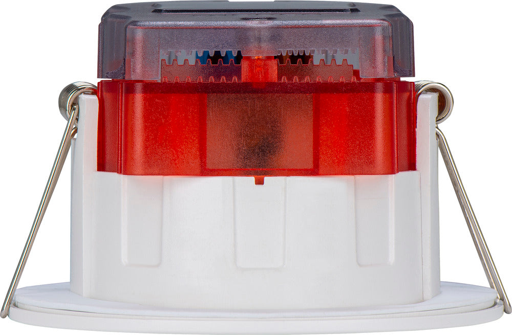 Luceco SFTF5W30 FType Spot Decorative LED Downlight 5W 515Lm 3000K Dimmable IP65 White Bezel - Flat - westbasedirect.com