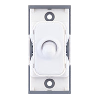 Selectric SGRID360-333 GRID360 10A 2 Way Toggle Switch Module - Matt White, White Insert