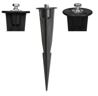 Knightsbridge SPIKEXT1 Universal Extension Ground Spike - Black