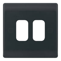 Selectric SSL612 GRID360 Part M 2 Aperture Modular Front Plate