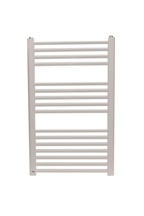 ATC TRW800-500-ELE300 Pacific Heated Towel Radiator, White 300W 0.3kW, 800 x 500, Fixed Element - westbasedirect.com