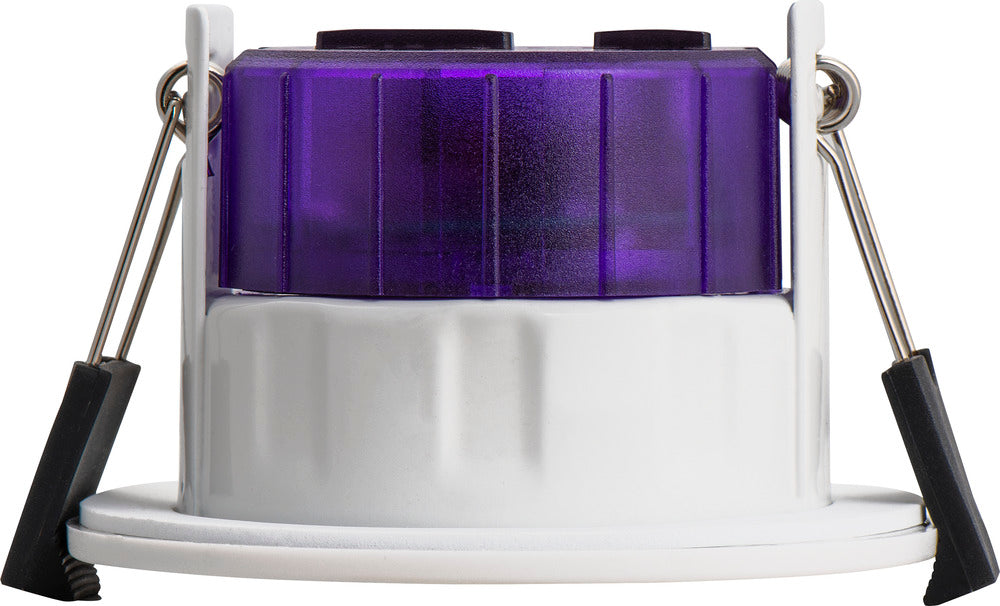 Luceco UTF6WCCT/10 FType Ultra 4W/6W 750lm Power Change & 4 Colour CCT 2700K/3000K/4000K/6000K Dimmable IP65 White - Flat (10 Pack) - westbasedirect.com