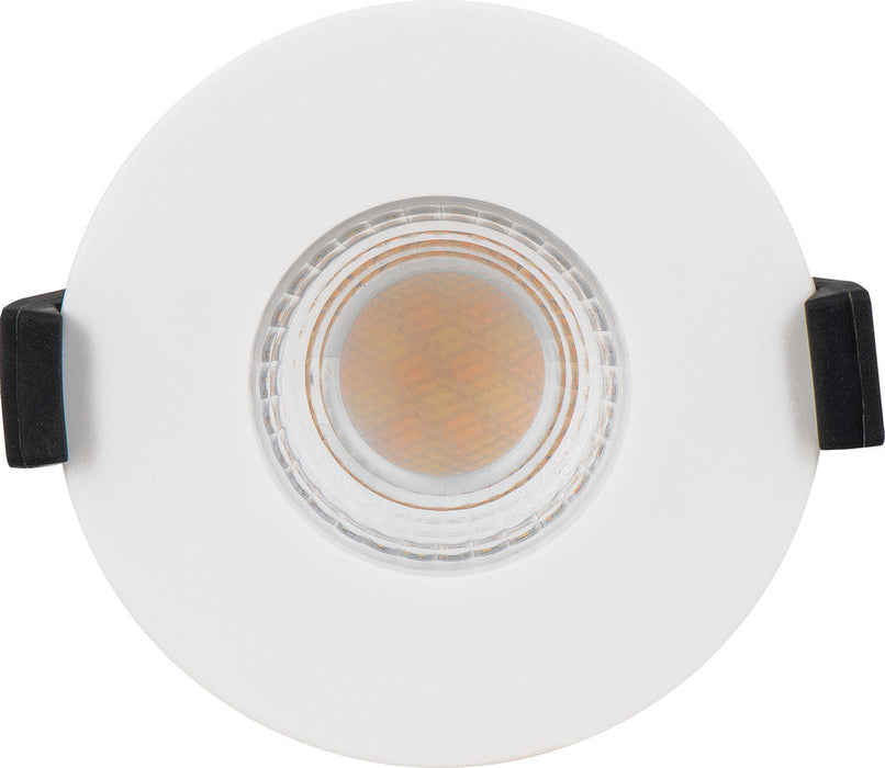 Luceco UTF6WCCT/10 FType Ultra 4W/6W 750lm Power Change & 4 Colour CCT 2700K/3000K/4000K/6000K Dimmable IP65 White - Flat (10 Pack) - westbasedirect.com