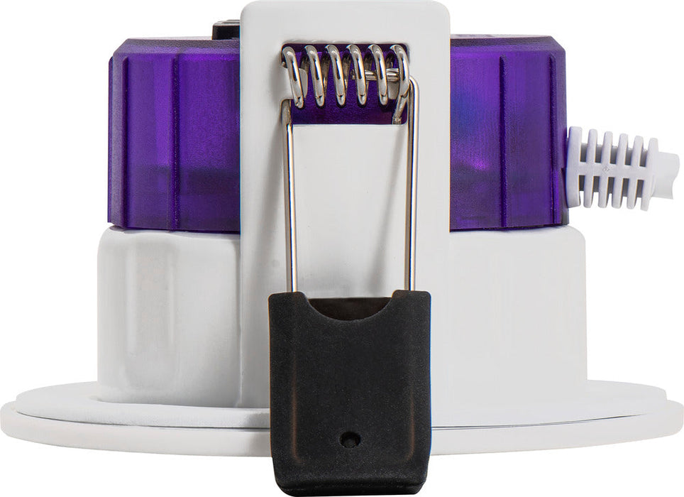 Luceco UTF6WCCT/10 FType Ultra 4W/6W 750lm Power Change & 4 Colour CCT 2700K/3000K/4000K/6000K Dimmable IP65 White - Flat (10 Pack) - westbasedirect.com