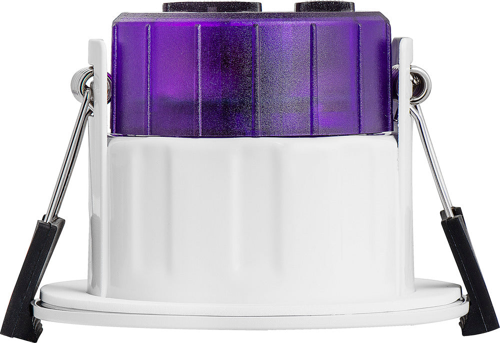 Luceco UTR6WCCT FType Ultra 4W/6W 750lm Power Change & 4 Colour CCT 2700K/3000K/4000K/6000K Dimmable IP65 White - Regressed - westbasedirect.com