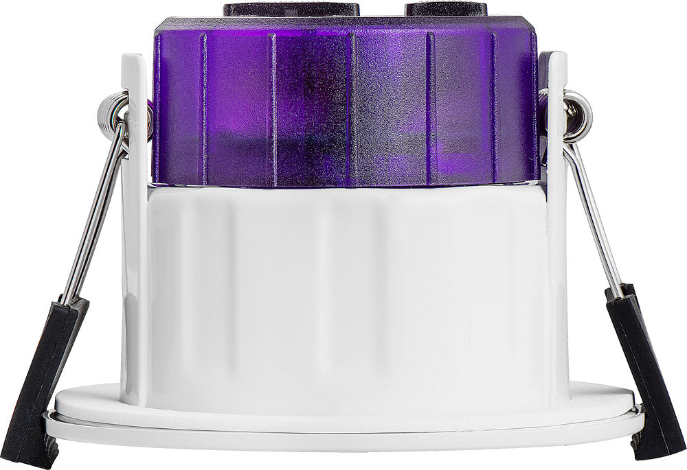 Luceco UTR6WD2W FType Ultra 4W/6W 690lm Power Change & CCT Change 3000K/4000K Dim2Warm Dimmable IP65 White - Regressed - westbasedirect.com