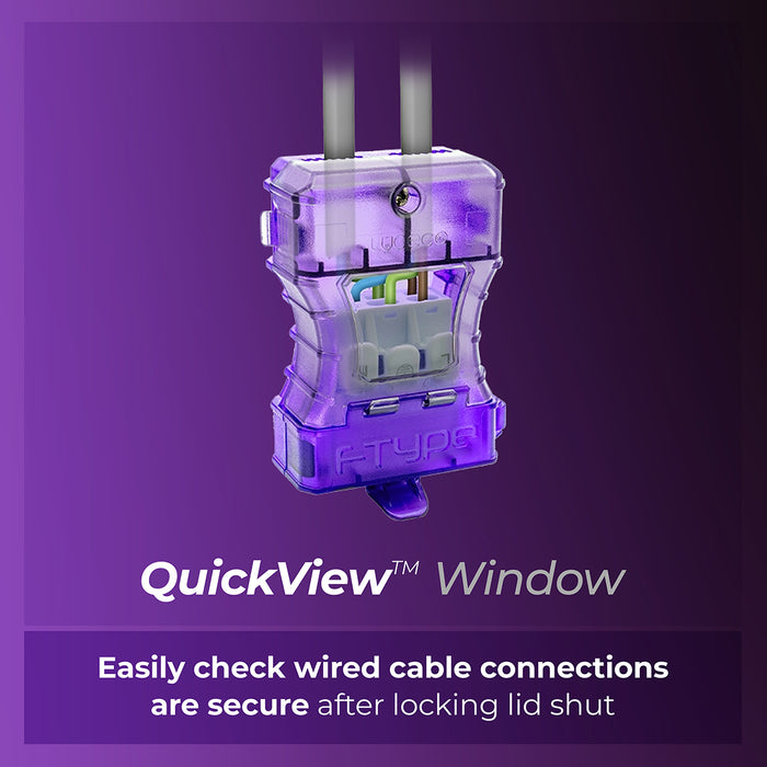 Luceco UTR6WD2W FType Ultra 4W/6W 690lm Power Change & CCT Change 3000K/4000K Dim2Warm Dimmable IP65 White - Regressed - westbasedirect.com