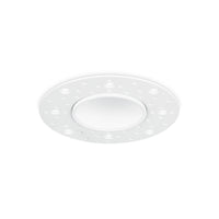 JCC JC1020WH V50 Pro Plaster-in Fire-Rated Downlight 6.2W IP65 3000K/4000K White