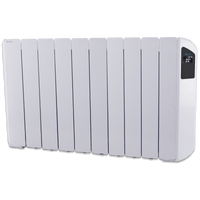 Farho VICNW10 VICTORIA-10 elements 1650W Low Consumption Smart Wi-Fi Radiator, Black Screen