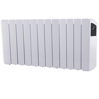 Farho VICNW12 VICTORIA-12 elements 2000W Low Consumption Smart Wi-Fi Radiator, Black Screen