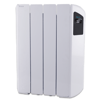 Farho VICNW04 VICTORIA-04 elements 660W Low Consumption Smart Wi-Fi Radiator, Black Screen