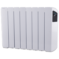 Farho VICNW08 VICTORIA-08 elements 1330W Low Consumption Smart Wi-Fi Radiator, Black Screen