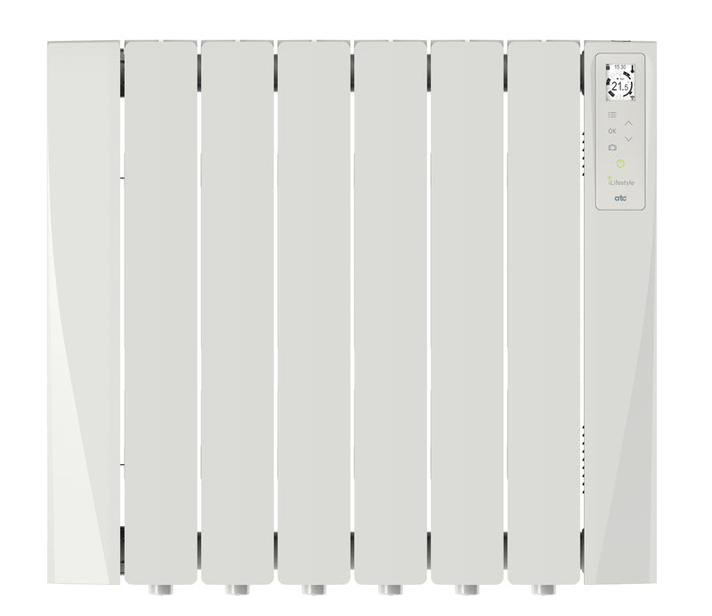 ATC WLS1000 iLifestyle Oil Filled Electric Thermal Radiator White 1000W 1kW - westbasedirect.com