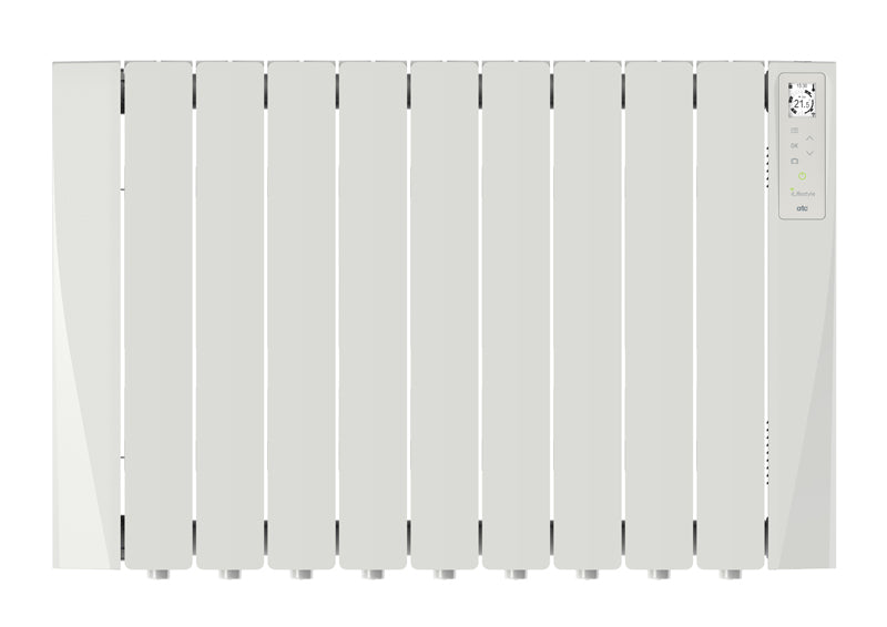 ATC WLS1500 iLifestyle Oil Filled Electric Thermal Radiator White 1500W 1.5kW - westbasedirect.com