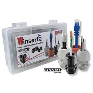 Wiska WINSERTKIT SPRINT Assorted Sealing Insert Kit for M20 Cable Glands - westbasedirect.com