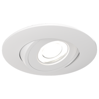 Ansell AERGO/1/WH Ergo Eco CCT Adjustable 4W IP44 LED Downlight White 3000K/4000K/6500K