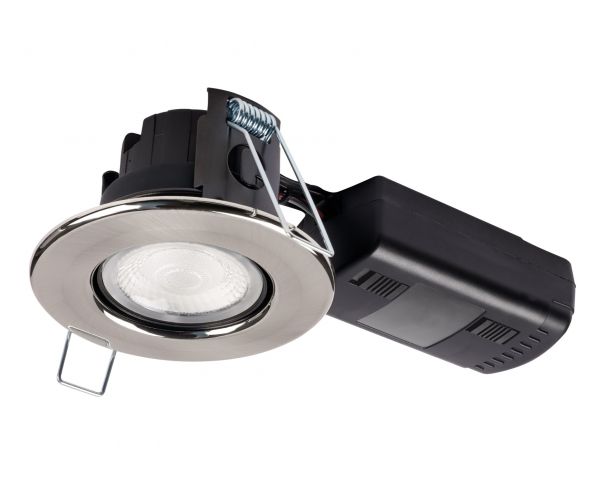 Collingwood DLE5295500EM H4 Pro IP65 5W-7W Lumen & CCT Switch Adjustable Fire Rated Downlight Emergency, Bezel Not Included - westbasedirect.com