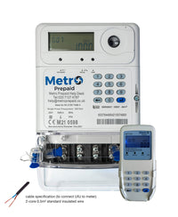 Metro Prepaid MET004 80A Landlord Single Phase Digital Encrypted Meter, Mbus with Keypad