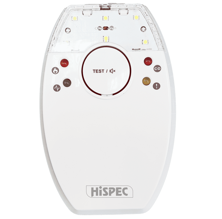 HiSPEC HSSA/DAK/RF10-PRO Mains Power RF Deaf Aid Kit with Strobe, Vibrating Pad & AC/DC Adaptor with Lithium Battery Backup - westbasedirect.com