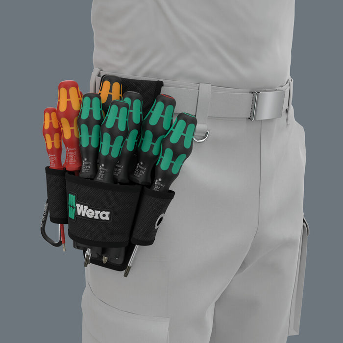 Wera 05136032001 9620 Belt-Pouch Set 1, Screwdriver set - westbasedirect.com