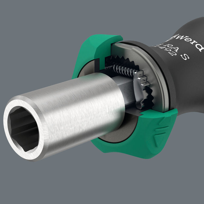 Wera 05051492001 838 RA S Bits-Handhalter, with ratchet functionality, 1/4" - westbasedirect.com