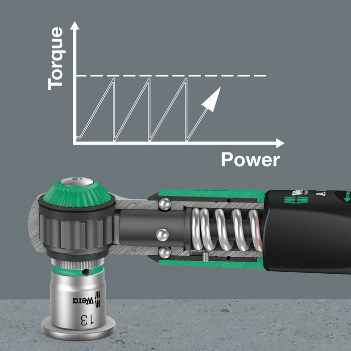 Wera 05136073001 Safe-Torque A 1 SHK Set 1, 1/4" square head, 2-12 Nm, 20-piece set - westbasedirect.com