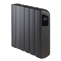 Farho VICANW06 VICTORIA ANTHRACITE-06 elements 1000W Low Consumption Smart Wi-Fi Radiator Anthracite Grey with Black Screen