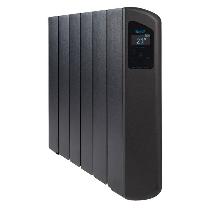 Farho VICNPN08 Victoria 08 elements 1330W Low Consumption Smart Wi-Fi Radiator Anthracite Grey - westbasedirect.com