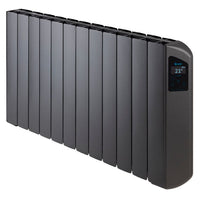Farho VICANW12 VICTORIA ANTHRACITE-12 elements 2000W Low Consumption Smart Wi-Fi Radiator Anthracite Grey with Black Screen