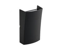 Collingwood WL013X30 WL013 IP65 6.5W Up-Down Wall Light, 3000K, Black Anodised Aluminium