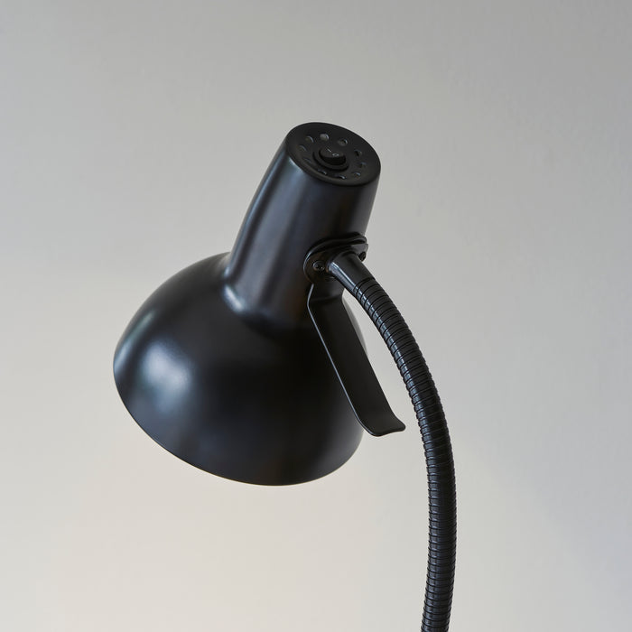 Endon 106997 Amalfi 1lt Floor Matt black paint 7W LED GU10 (Required) - westbasedirect.com