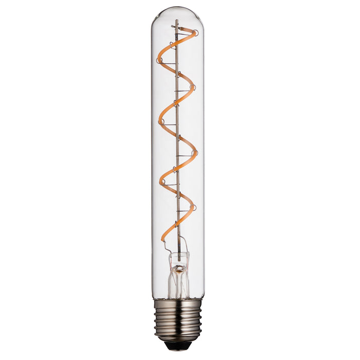 Endon 107971 Spiral Tubular 1lt Accessory Clear glass 4W LED E27 Warm White - westbasedirect.com