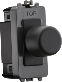 Knightsbridge GDM150IAT 1G 2-Way 10-150W(5-100W LED) Intelligent Dimmer - Anthracite
