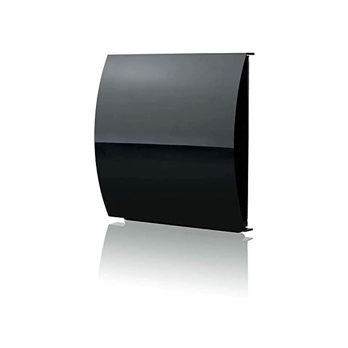 Blauberg VENTO-MIDI-AIR-BLK Vento Midi-Air Decentralised Single Room Heat Recovery Unit - WiFi - Black Cowl - westbasedirect.com