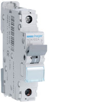 Hager NCN102A 2A Single Pole 1 Module C Curve 10kA/15kA MCB