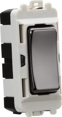 Knightsbridge GDM004BN 20AX 2 Way SP Module (Centre Off )- Black Nickel