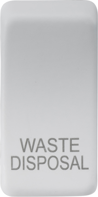 Knightsbridge GDWASTEMW Switch Cover