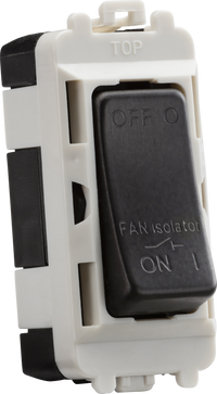 Knightsbridge GDM020SB 10A Fan Isolator Module - Smoked Bronze