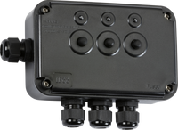 Knightsbridge OP3GBK Weatherproof IP66 13A 3G Switch Box