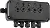 Knightsbridge OP5GBK Weatherproof IP66 13A 5G Switch Box