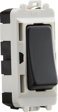 Knightsbridge GDM002AT 20AX DP Grid Module - Anthracite