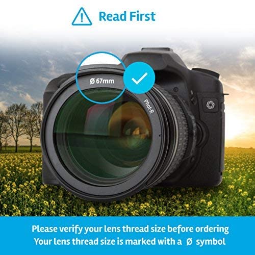 Phot-R 67mm Flower Petal Screw-On Lens Hood - westbasedirect.com