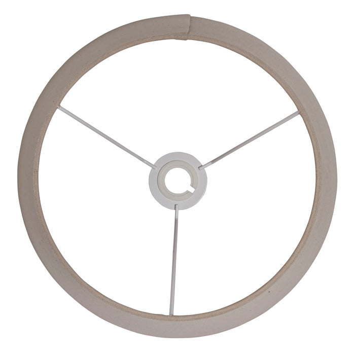 Endon CICI-14GRY Cici 1lt Shade Grey linen mix fabric 60W E27 or B22 GLS (Required) - westbasedirect.com