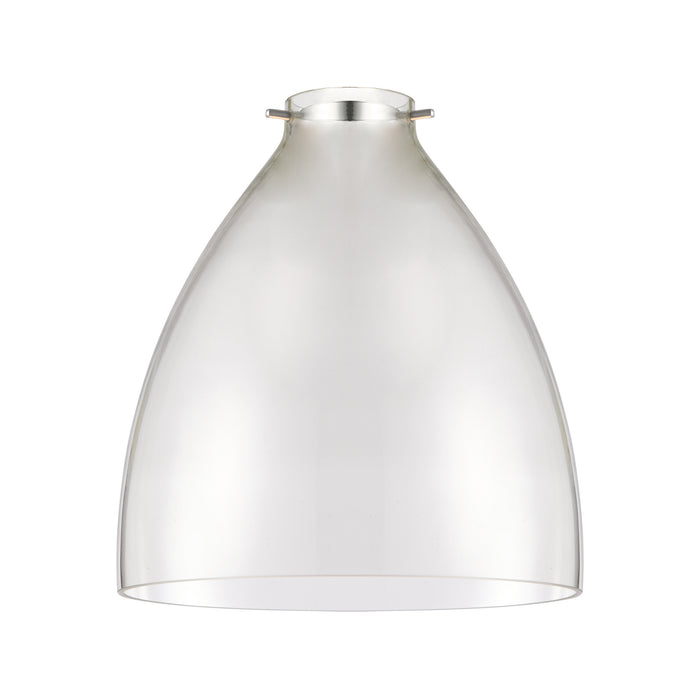 Endon 60874 Elstow 1lt Pendant easyfit Clear glass & chrome plate 60W E27 or B22 GLS (Required) - westbasedirect.com