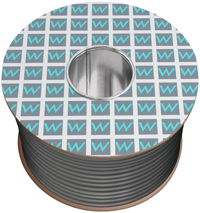Time 6491B Single Core LSZH 6.0mm Grey Cable - 100M - westbasedirect.com
